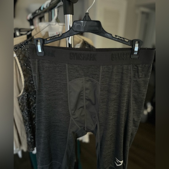 ❌SOLD❌Gymshark Element Baselayer Leggings Men's Gray Compression Tights SMALL - Picture 5 of 6